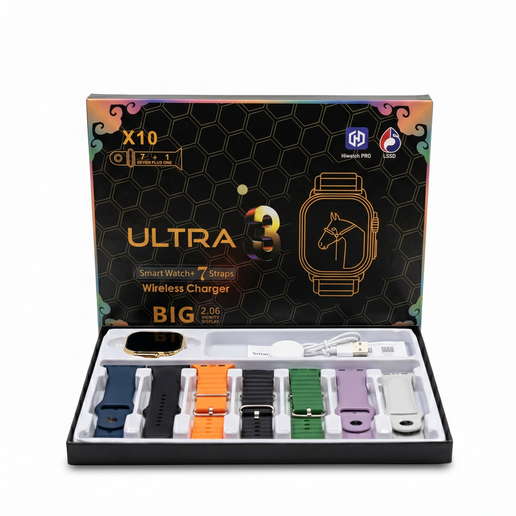 Ultra 3 Smart Watch – Premium Technology, Unlimited Style